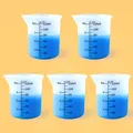 Kit 8 tasses mesure silicone 125 ml résine époxy – Couleur 5 PCS