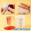 Kit 8 tasses mesure silicone 125 ml résine époxy – 6