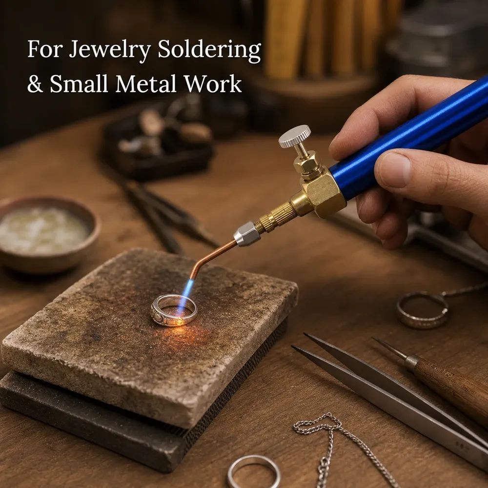 Kit chalumeau bijoux avec 5 embouts