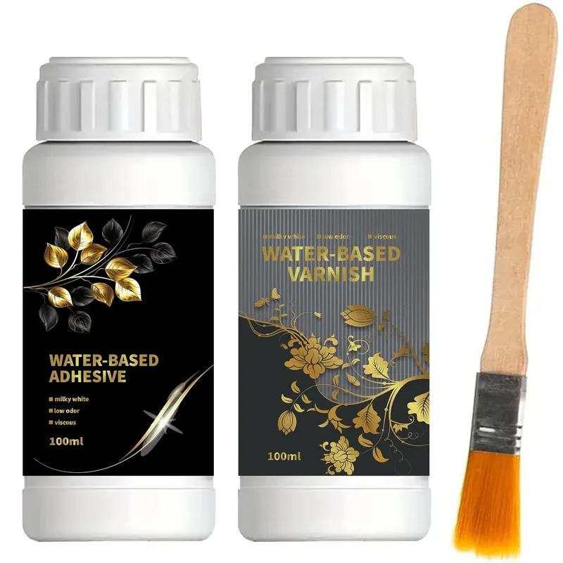 Kit colle dorure 60 à 100 ml pour bois et bijoux