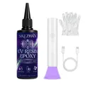 Kit colle UV 100g à séchage rapide pour bijoux – Couleur 100g set