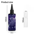 Kit colle UV 100g à séchage rapide pour bijoux – 6