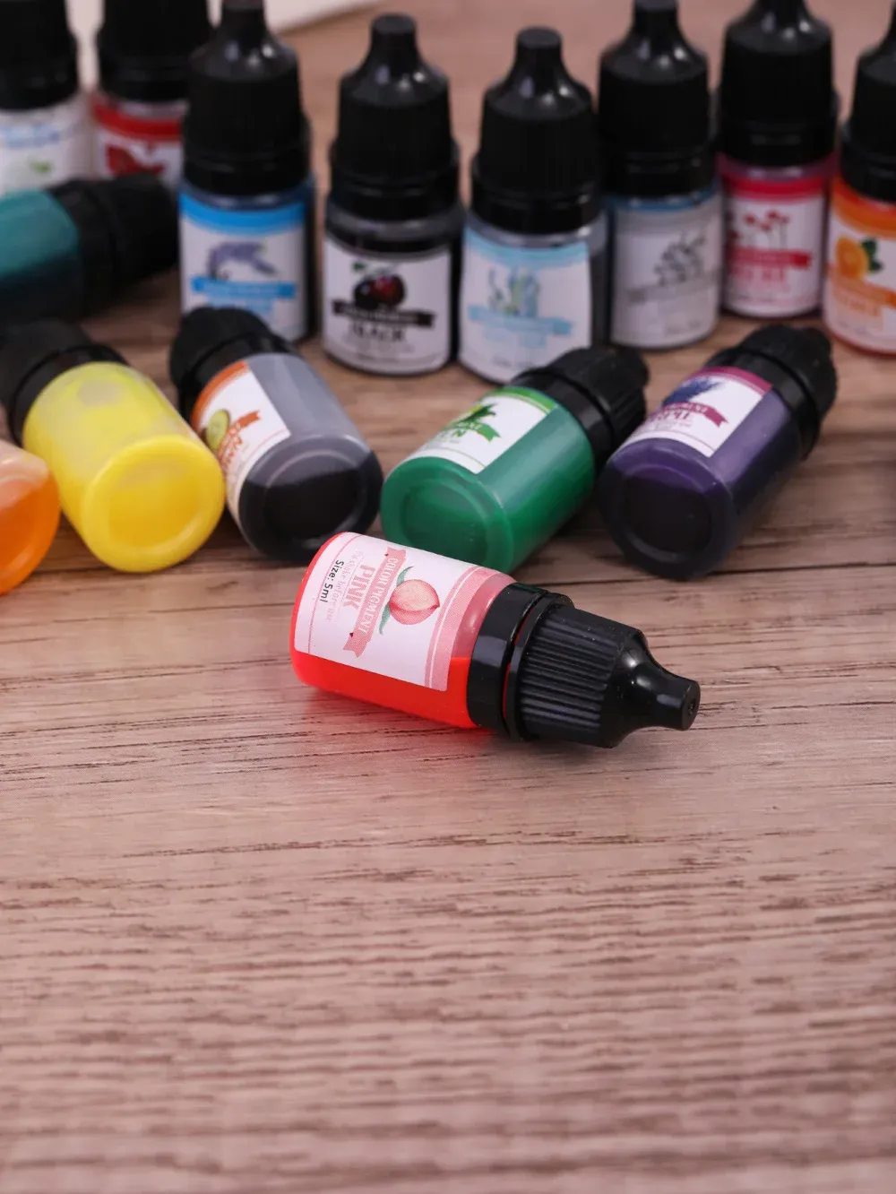 Kit colorant liquide résine époxy pour bijoux et artisanat