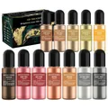 Kit colorant liquide résine époxy pour bijoux et artisanat – Couleur Ensemble 3