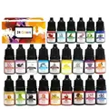 Kit colorant liquide résine époxy pour bijoux et artisanat – Couleur Ensemble 4