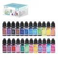 Kit colorant liquide résine époxy pour bijoux et artisanat – Couleur Ensemble 5