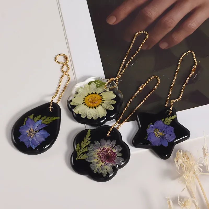 Kit de 16 moules silicone géométriques pour bijoux