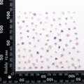 Kit de 24 fleurs séchées pressées bleues pour résine – Couleur Suck light purple