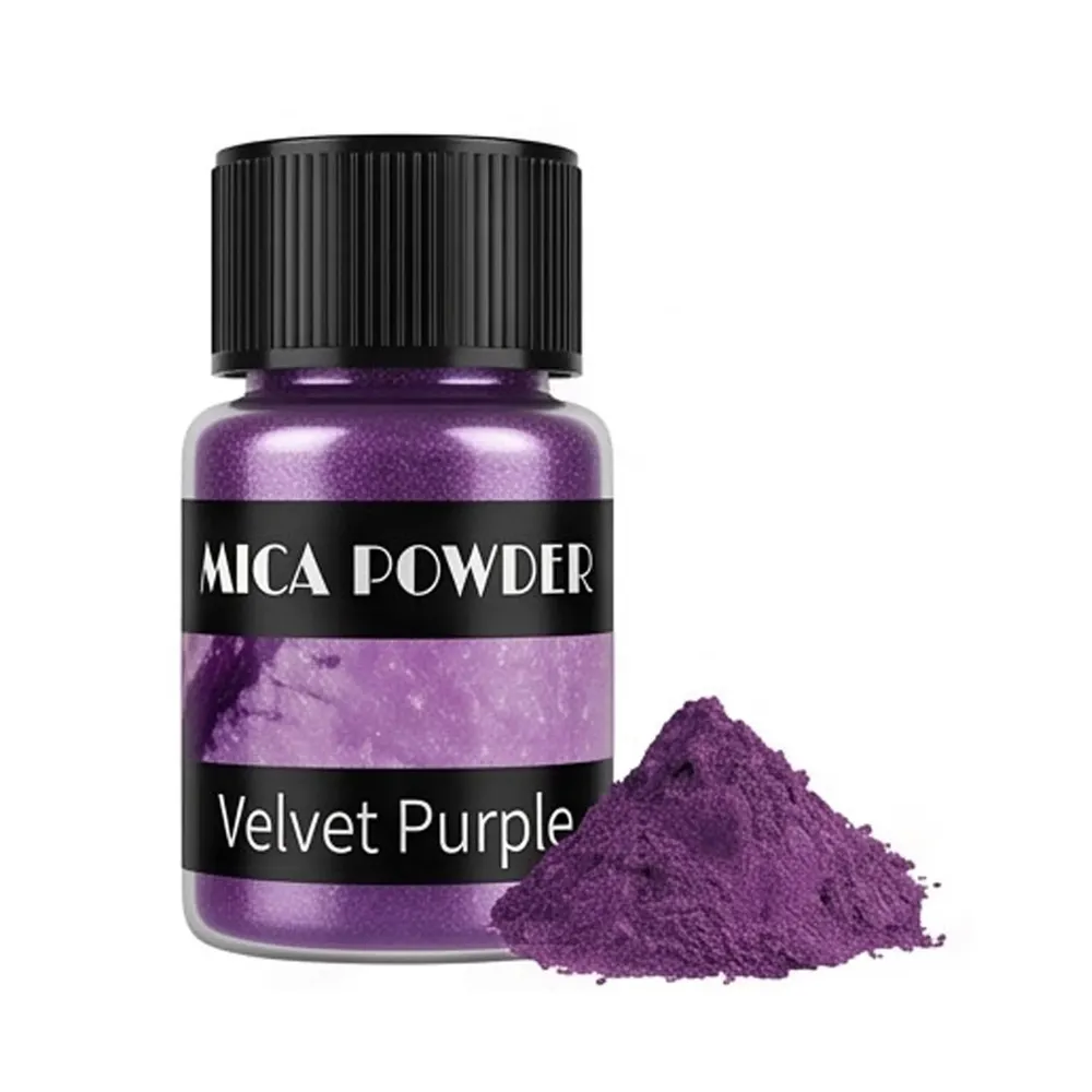 Kit de 24 pigments mica nacrés pour résine