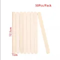 Kit de 50 à 150 bâtonnets bois pour résine et artisanat – Couleur M241 125mm 50Pcs