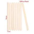 Kit de 50 à 150 bâtonnets bois pour résine et artisanat – Couleur M241 160mm 50Pcs