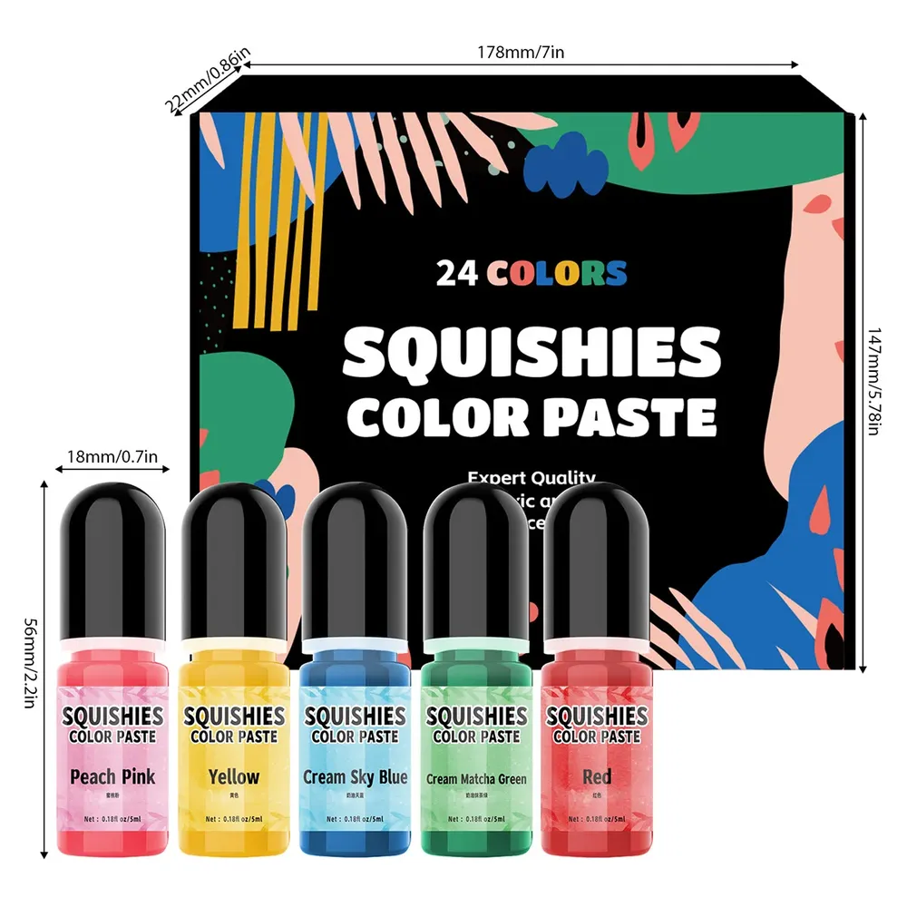Kit de 6 colorants liquides pour résine époxy