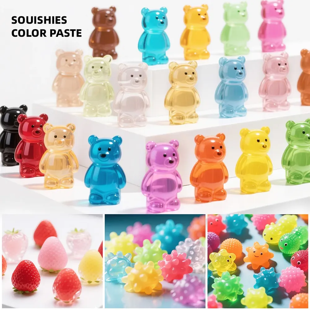 Kit de 6 colorants liquides pour résine époxy