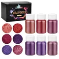 Kit de 6 pigments mica nacrés pour résine – Couleur Powder Set Box-B
