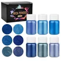 Kit de 6 pigments mica nacrés pour résine – Couleur Powder Set Box-C