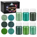 Kit de 6 pigments mica nacrés pour résine – Couleur Powder Set Box-D