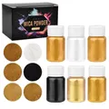 Kit de 6 pigments mica nacrés pour résine – Couleur Powder Set Box-F