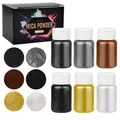 Kit de 6 pigments mica nacrés pour résine – Couleur Powder Set Box-H