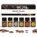 Kit de 6 poudres métalliques et mica pour résine – 6