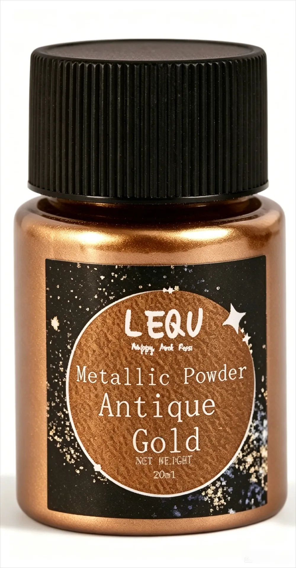 Kit de 6 poudres métalliques et mica pour résine