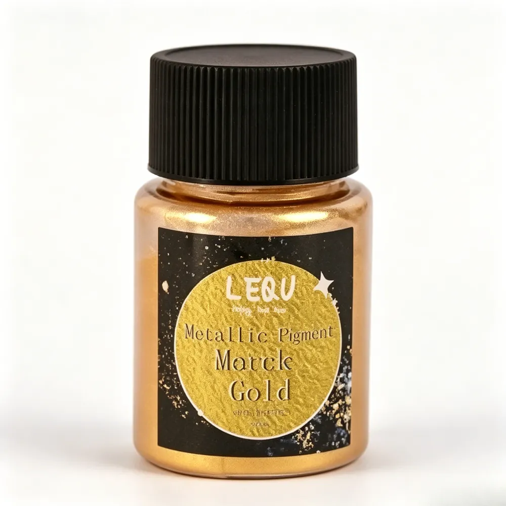 Kit de 6 poudres métalliques et mica pour résine