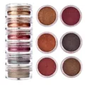 Kit de 6 poudres mica scintillantes pour résine – Couleur gris (09)