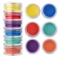 Kit de 6 poudres mica scintillantes pour résine – Couleur Vert (05)