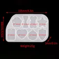 Kit de moules silicone formes rondes et rectangulaires – Couleur MD1167