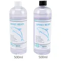 Kit démarrage résine époxy 50 ml à 250 ml et moules silicone – Couleur 500ml 500ml