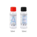 Kit démarrage résine époxy 50 ml à 250 ml et moules silicone – Couleur 50ml 50ml