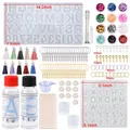 Kit démarrage résine époxy 50 ml à 250 ml et moules silicone – Couleur all in one set 2