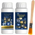 Kit dorure 100 ml à 200 ml résine époxy pour feuille d'or et bijoux – 1