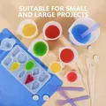 Kit mélange résine silicone 34 pièces 100 à 600 ml – 5