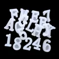 Kit moules silicone lettres et chiffres pour porte-clés DIY – 5