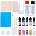 Kit moules silicone résine pour boucles d'oreilles porte-clés – Couleur set7
