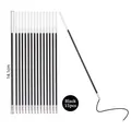Kit moules silicone stylo résine époxy pour bijoux – Couleur 15pcs black