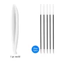 Kit moules silicone stylo résine époxy pour bijoux – Couleur Bu5 Pen 1