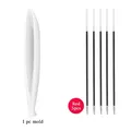 Kit moules silicone stylo résine époxy pour bijoux – Couleur Red5 Pen 1