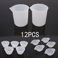 Kit outils bijoux résine 12 tasses mesure silicone UV – 2