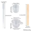 Kit outils mélange résine 10 gobelets et pipettes – 2
