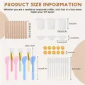 Kit outils mélange résine 43 pièces silicone – 4