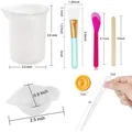 Kit outils mélange résine 86 pièces silicone – 5