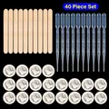 Kit outils mélange résine jetables 8 pièces – Couleur Set-01