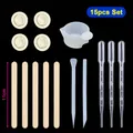 Kit outils mélange résine jetables 8 pièces – Couleur Set-06