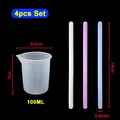 Kit outils mélange résine jetables 8 pièces – Couleur Set-13 4PCS