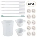 Kit outils mélange résine silicone 19/32 pièces – Couleur 19 pcs-Blue