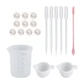 Kit outils mélange résine silicone 19/32 pièces – 6