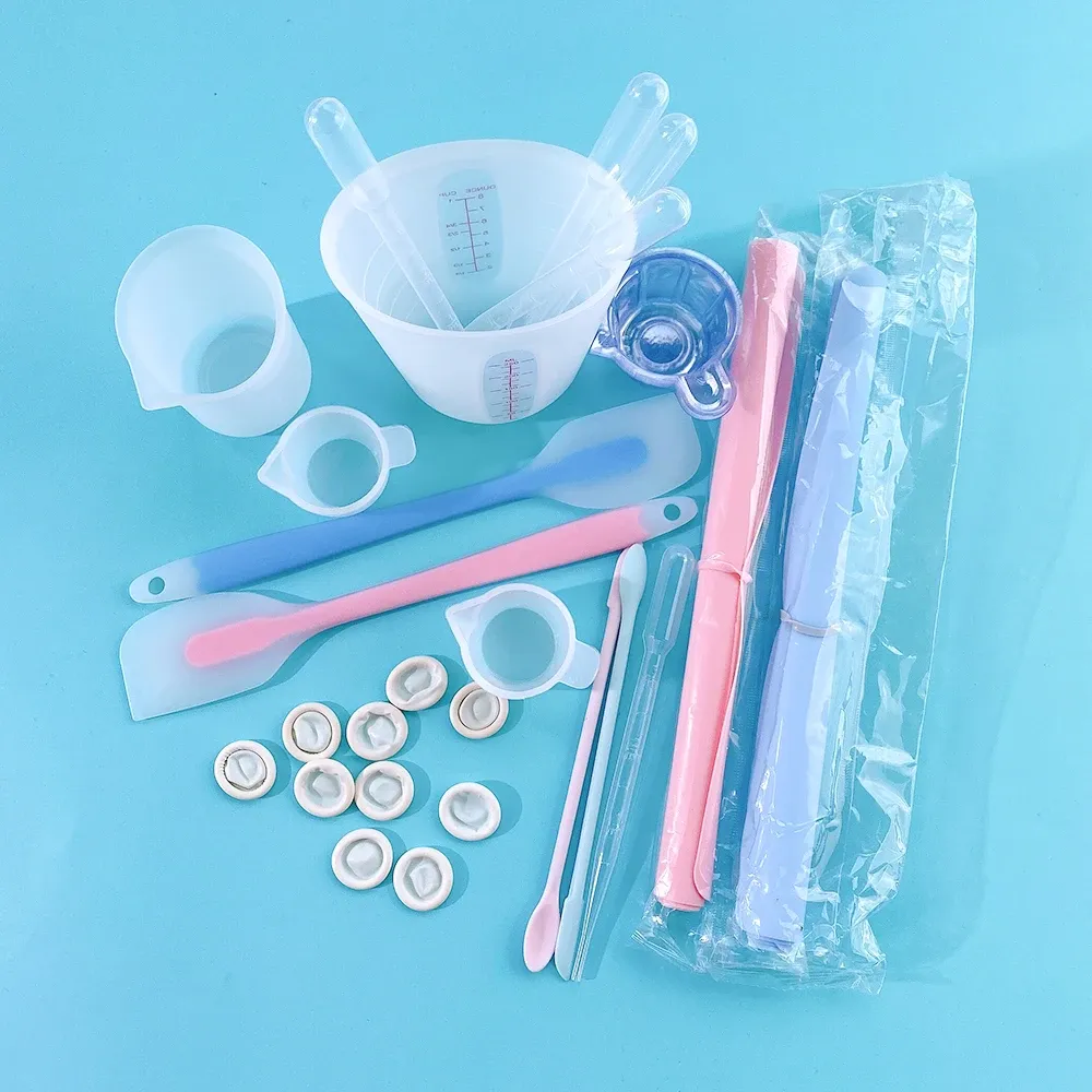 Kit outils mélange résine silicone 19/32 pièces