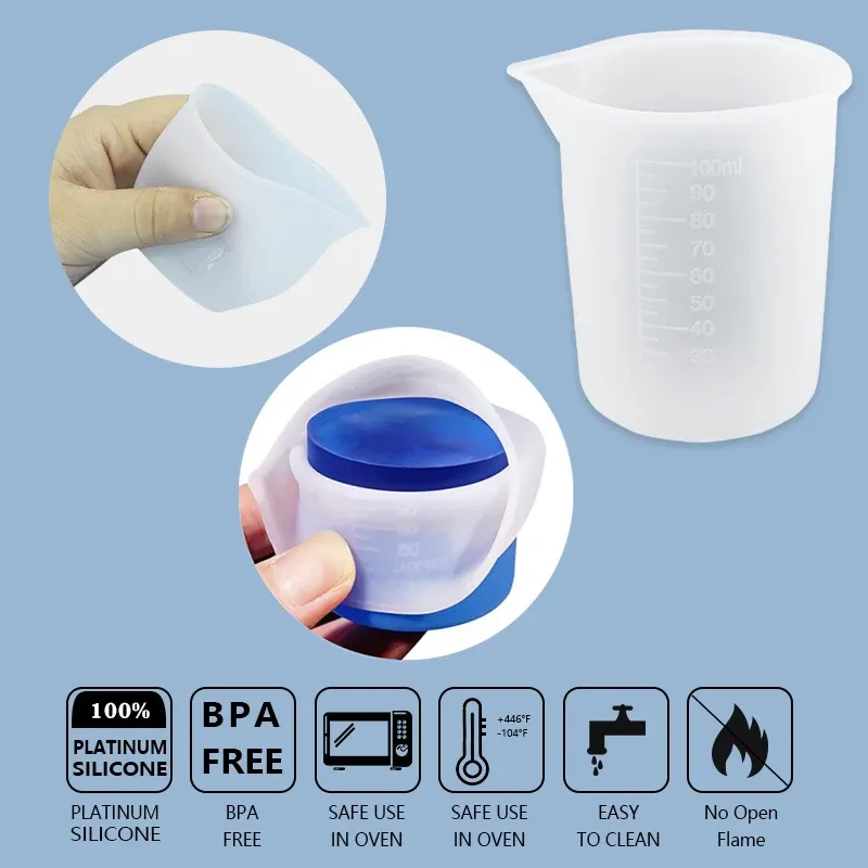 Kit outils mélange résine silicone réutilisable