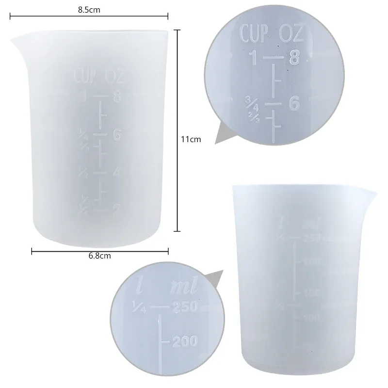 Kit outils mélange résine silicone réutilisable
